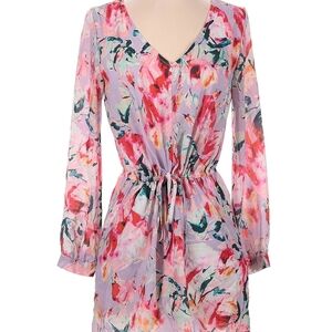 Floral Long Sleeve Dress